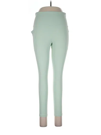 Pre-owned Athleta Active Pants In Green