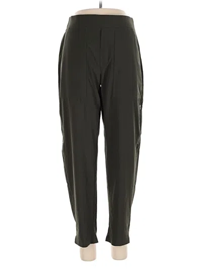 Pre-owned Athleta Active Pants In Green