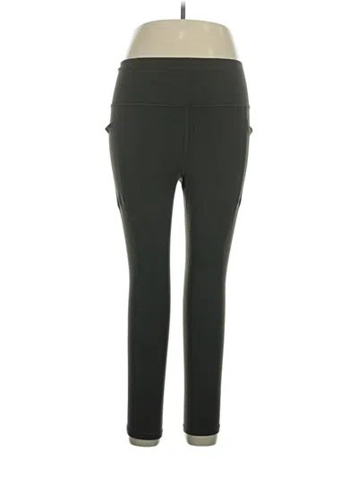 Pre-owned Athleta Active Pants In Green