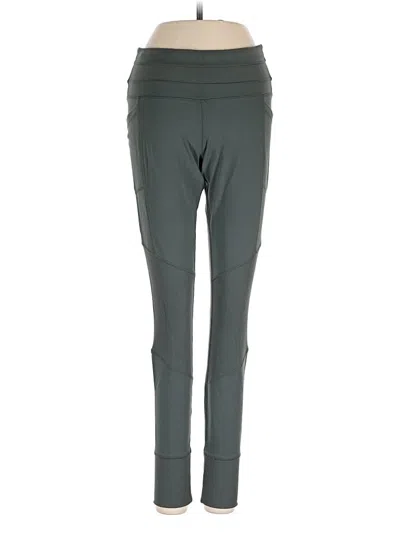 Pre-owned Athleta Active Pants In Green