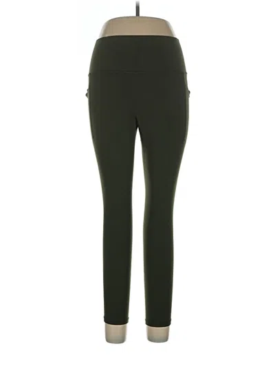 Pre-owned Athleta Active Pants In Green