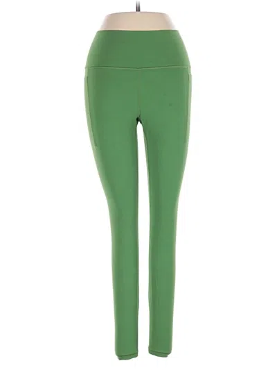 Pre-owned Athleta Active Pants In Green
