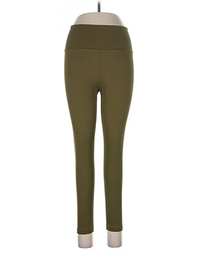Pre-owned Athleta Active Pants In Green