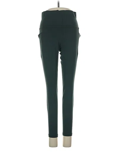 Pre-owned Athleta Active Pants In Green