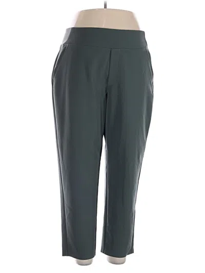 Pre-owned Athleta Active Pants In Green