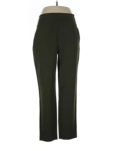 Pre-owned Athleta Active Pants In Green