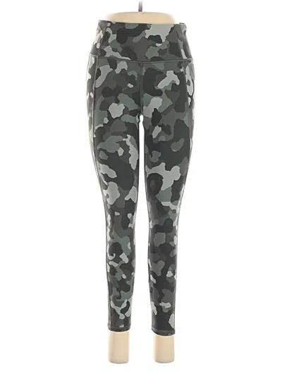Pre-owned Athleta Active Pants In Green