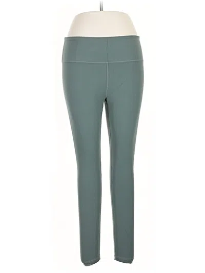 Pre-owned Athleta Active Pants In Green