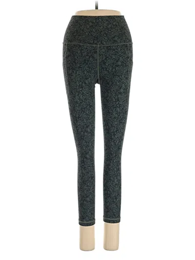 Pre-owned Athleta Active Pants In Green