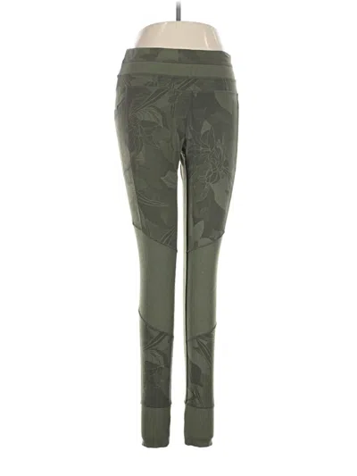 Pre-owned Athleta Active Pants In Green