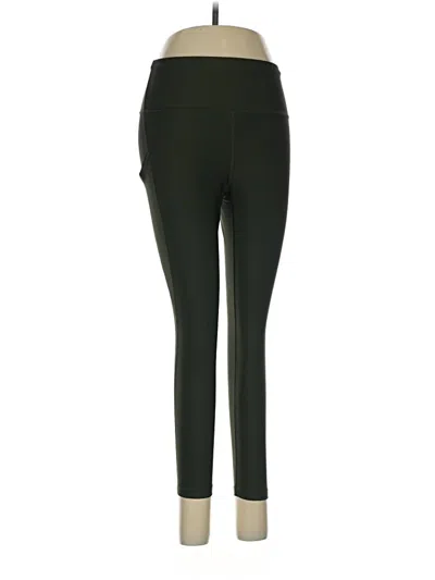 Pre-owned Athleta Active Pants In Green