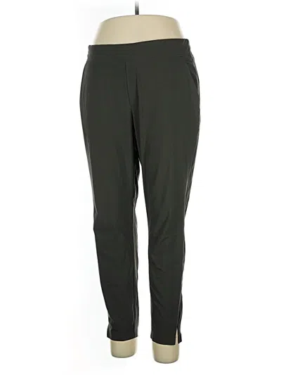 Pre-owned Athleta Active Pants In Green