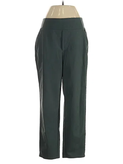 Pre-owned Athleta Active Pants In Green