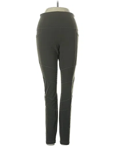 Pre-owned Athleta Active Pants In Green