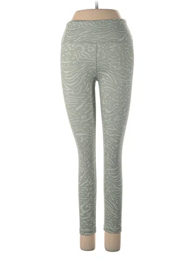 Pre-owned Athleta Active Pants In Green