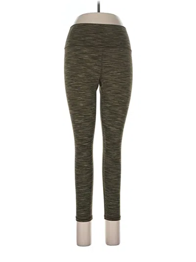 Pre-owned Athleta Active Pants In Green