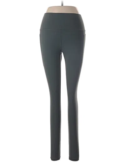 Pre-owned Athleta Active Pants In Green
