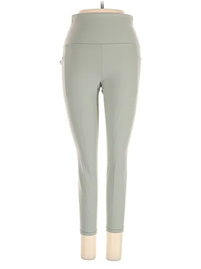 Pre-owned Athleta Active Pants In Green