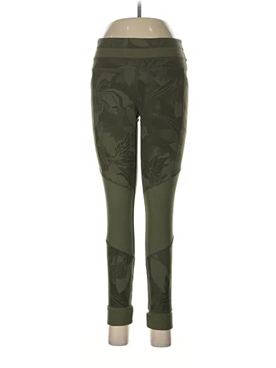 Pre-owned Athleta Active Pants In Green