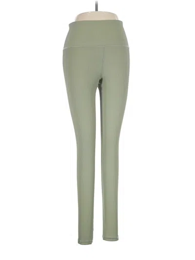 Pre-owned Athleta Active Pants In Green