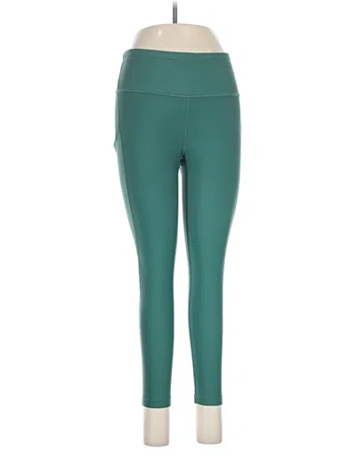 Pre-owned Athleta Active Pants In Green