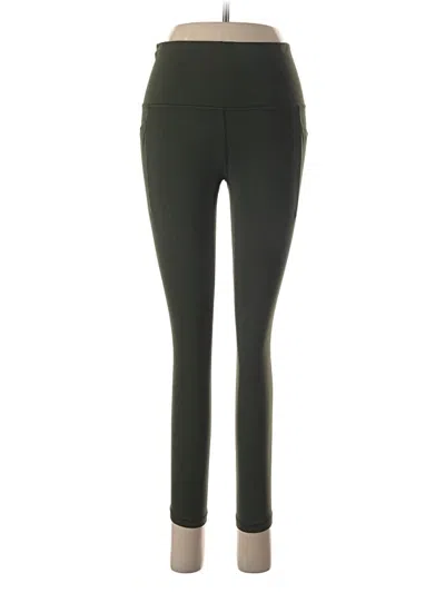 Pre-owned Athleta Active Pants In Green