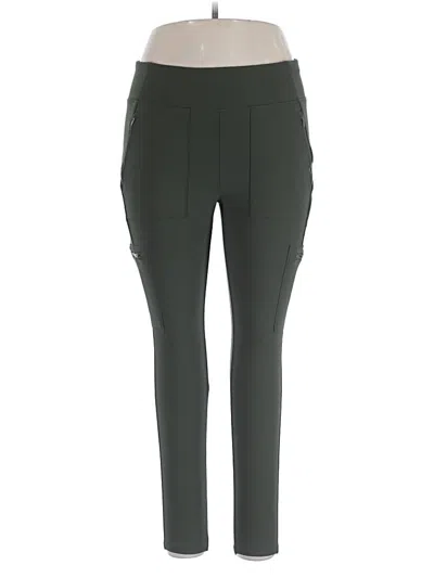 Pre-owned Athleta Active Pants In Green