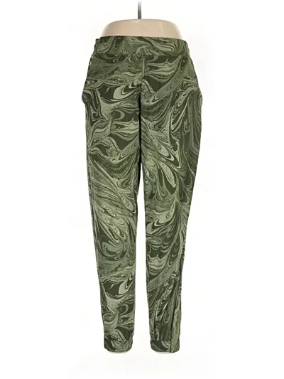 Pre-owned Athleta Active Pants In Green