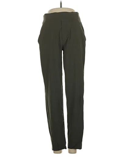 Pre-owned Athleta Active Pants In Green