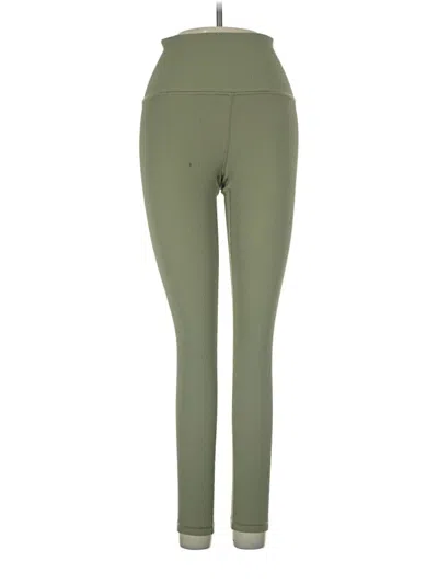Pre-owned Athleta Active Pants In Green