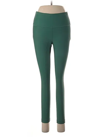 Pre-owned Athleta Active Pants In Green