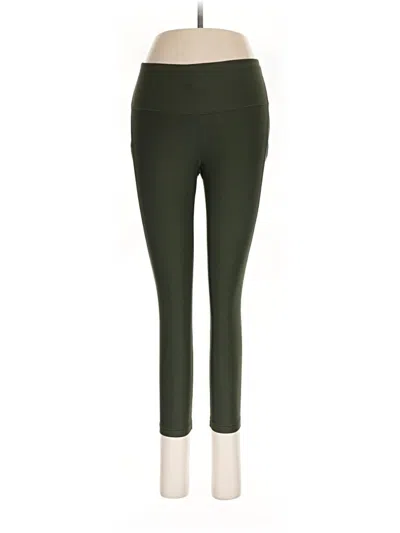 Pre-owned Athleta Active Pants In Green