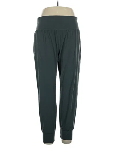 Pre-owned Athleta Active Pants In Green