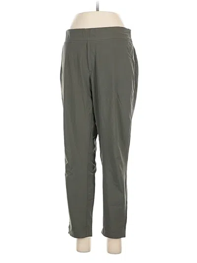 Pre-owned Athleta Active Pants In Green