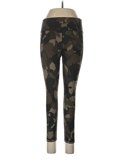 Pre-owned Athleta Active Pants In Green