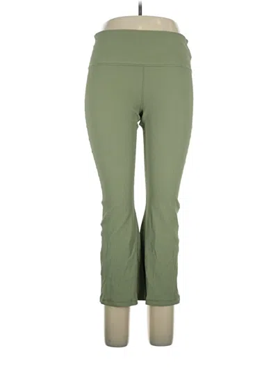 Pre-owned Athleta Active Pants In Green