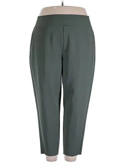 Pre-owned Athleta Active Pants In Green