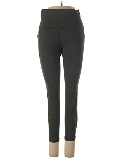 Pre-owned Athleta Active Pants In Green