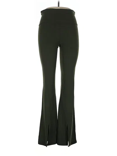 Pre-owned Athleta Active Pants In Green