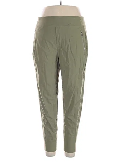 Pre-owned Athleta Active Pants In Green