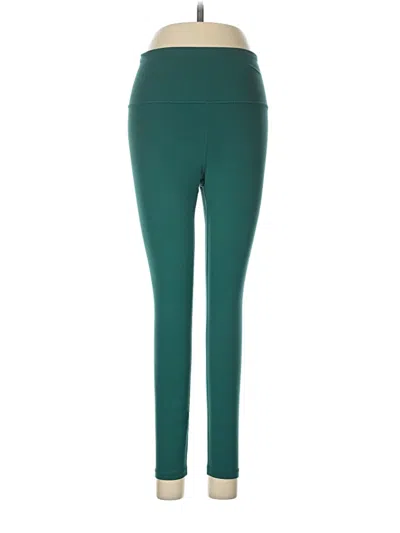 Pre-owned Athleta Active Pants In Green