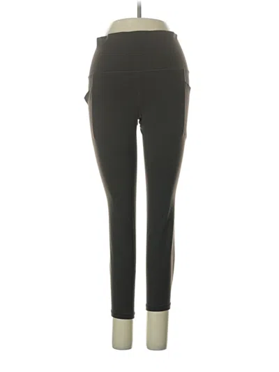 Pre-owned Athleta Active Pants In Green