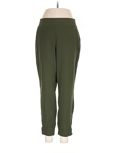 Pre-owned Athleta Active Pants In Green