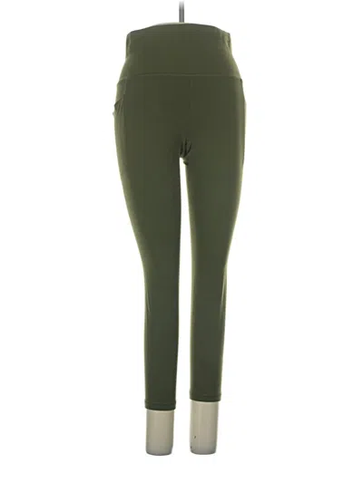 Pre-owned Athleta Active Pants In Green