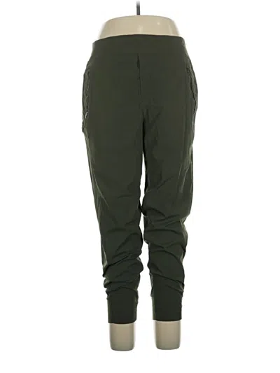 Pre-owned Athleta Active Pants In Green