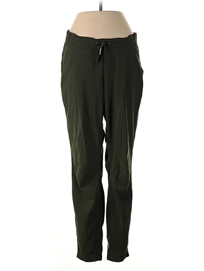 Pre-owned Athleta Active Pants In Green