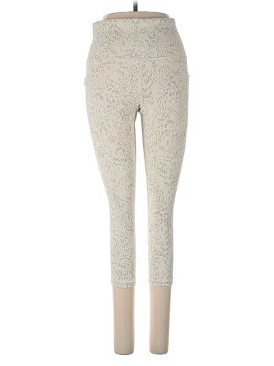 Pre-owned Athleta Active Pants In Ivory