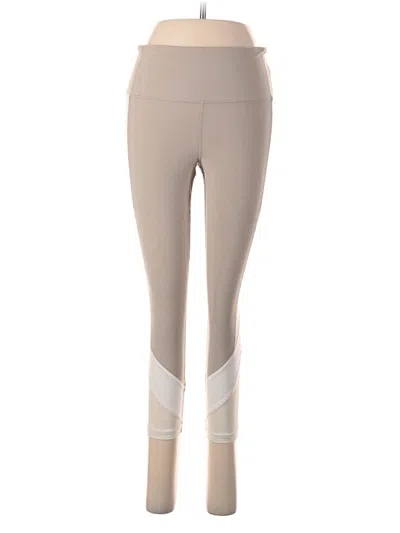 Pre-owned Athleta Active Pants In Ivory