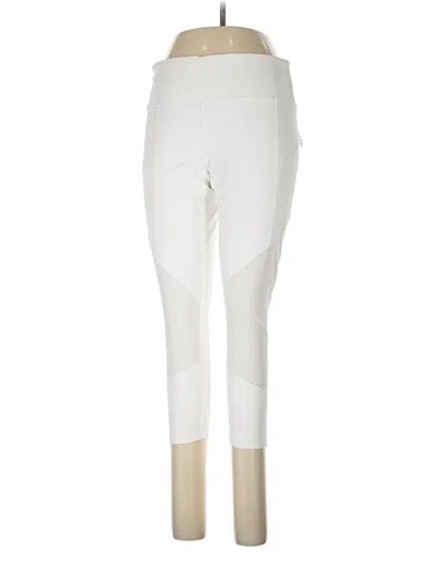Pre-owned Athleta Active Pants In Ivory