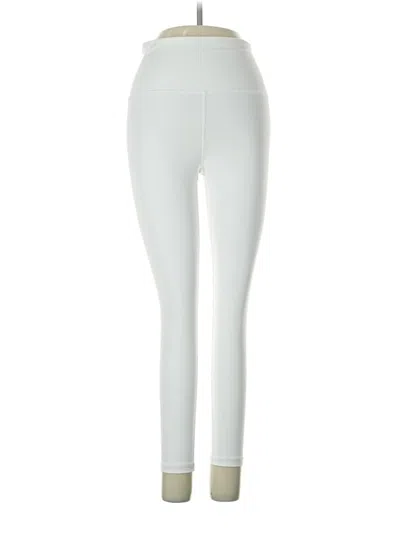 Pre-owned Athleta Active Pants In Ivory